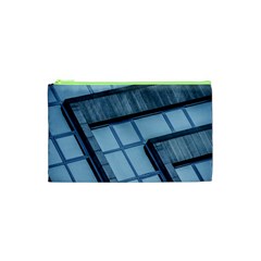 Abstract View Of Modern Buildings Cosmetic Bag (xs)