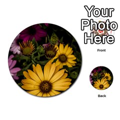 Beautiful Colourful African Daisies  Multi-purpose Cards (round) 