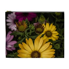 Beautiful Colourful African Daisies  Cosmetic Bag (xl) by OZMedia