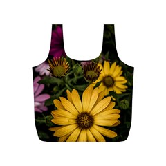 Beautiful Colourful African Daisies  Full Print Recycle Bags (s)  by OZMedia