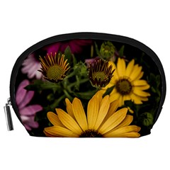 Beautiful Colourful African Daisies  Accessory Pouches (large)  by OZMedia