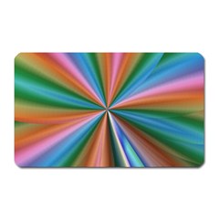 Abstract Rainbow Magnet (rectangular)