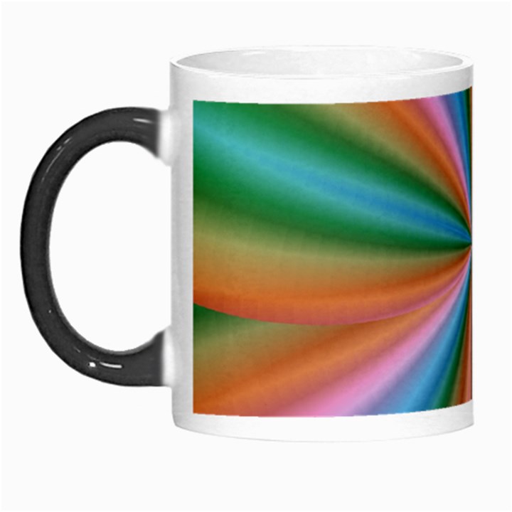 Abstract Rainbow Morph Mugs