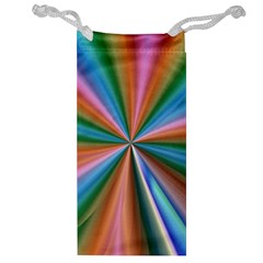 Abstract Rainbow Jewelry Bags