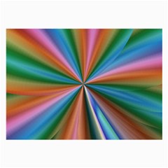 Abstract Rainbow Large Glasses Cloth by OZMedia