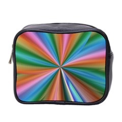 Abstract Rainbow Mini Toiletries Bag 2-side