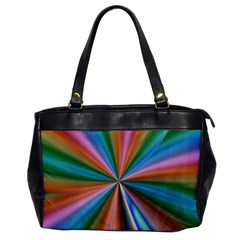 Abstract Rainbow Office Handbags by OZMedia