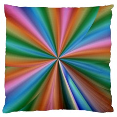 Abstract Rainbow Large Cushion Cases (two Sides) 