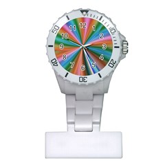 Abstract Rainbow Nurses Watches