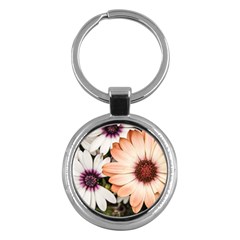 Beautiful Colourful African Daisies Key Chains (round) 