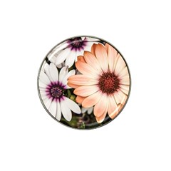 Beautiful Colourful African Daisies Hat Clip Ball Marker