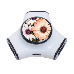 Beautiful Colourful African Daisies 3-port Usb Hub by OZMedia