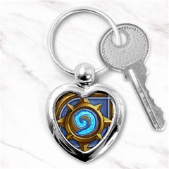 Hearthstone Update New Features Appicon 110715 Key Chains (heart)  by HearthstoneFunny