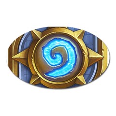 Hearthstone Update New Features Appicon 110715 Oval Magnet by HearthstoneFunny