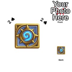 Hearthstone Update New Features Appicon 110715 Playing Cards 54 (heart)  by HearthstoneFunny