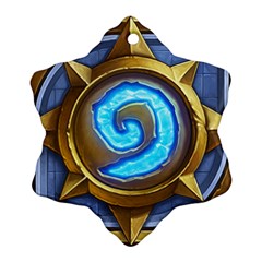 Hearthstone Update New Features Appicon 110715 Ornament (snowflake)  by HearthstoneFunny