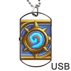 Hearthstone Update New Features Appicon 110715 Dog Tag Usb Flash (one Side)