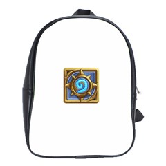 Hearthstone Update New Features Appicon 110715 School Bags (xl)  by HearthstoneFunny