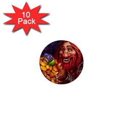 Hearthstone Gold 1  Mini Buttons (10 pack) 