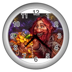 Hearthstone Gold Wall Clocks (Silver) 