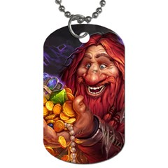 Hearthstone Gold Dog Tag (One Side)