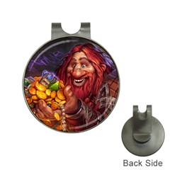 Hearthstone Gold Hat Clips with Golf Markers