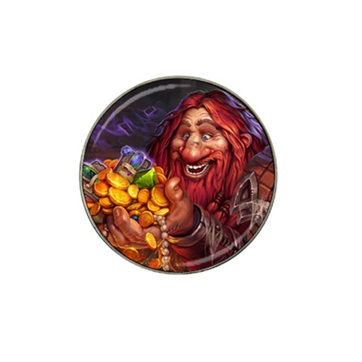 Hearthstone Gold Hat Clip Ball Marker (10 pack)