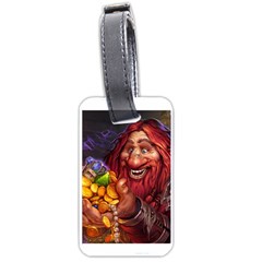 Hearthstone Gold Luggage Tags (One Side) 