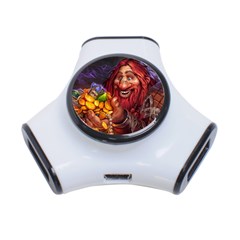 Hearthstone Gold 3-Port USB Hub