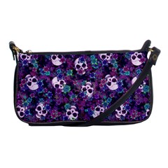 Flowers And Skulls Evening Bag by Ellador