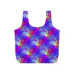 Rainbow Led Zeppelin Symbols Reusable Bag (s)