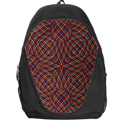 Trippy Tartan Backpack Bag by SaraThePixelPixie