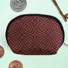 Trippy Tartan Accessory Pouch (medium)