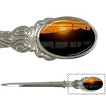 Aerial View Sunset Scene Of Montevideo Uruguay Letter Openers Front