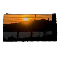 Aerial View Sunset Scene Of Montevideo Uruguay Pencil Cases