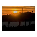 Aerial View Sunset Scene Of Montevideo Uruguay Double Sided Flano Blanket (Mini)  35 x27  Blanket Front