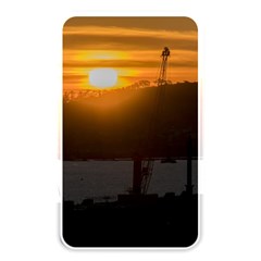 Aerial View Sunset Scene Of Montevideo Uruguay Memory Card Reader