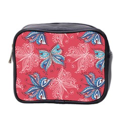 Butterfly Mini Travel Toiletry Bag (two Sides) by 4SeasonsDesigns