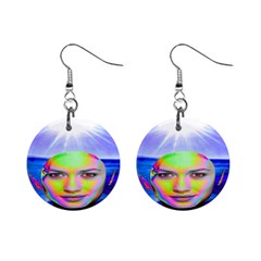 Sunshine Illumination Mini Button Earrings