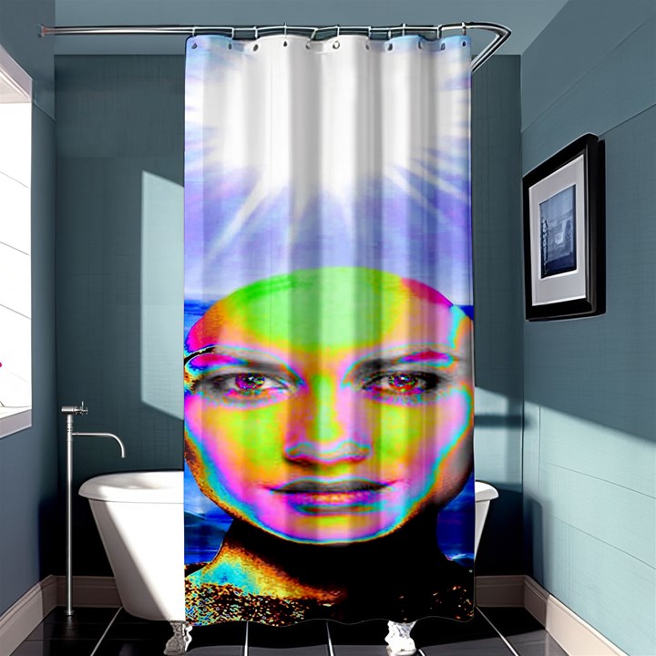 Sunshine Illumination Shower Curtain 36  x 72  (Stall) 