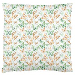 Butterflies Standard Flano Cushion Case (two Sides)