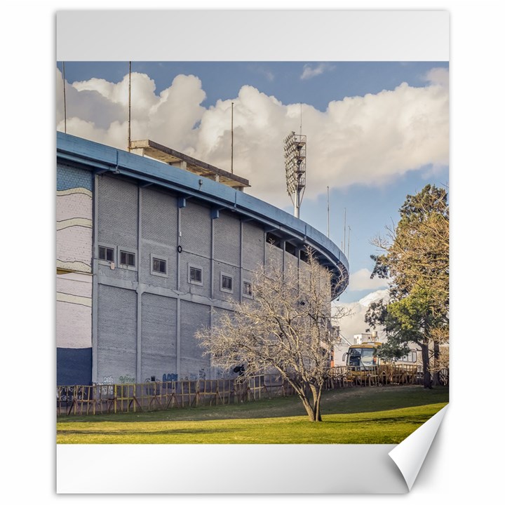 Centenario Stadium Facade In Montevideo Uruguay Canvas 11  x 14  