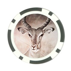 Antelope Horns Poker Chip Card Guards by TwoFriendsGallery