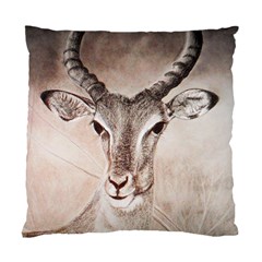 Antelope Horns Standard Cushion Cases (two Sides)  by TwoFriendsGallery