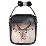 Antelope horns Girls Sling Bags Front