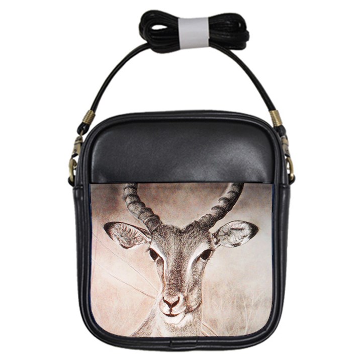 Antelope horns Girls Sling Bags