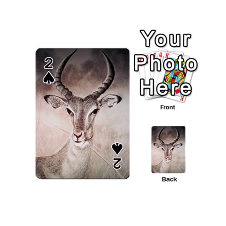 Antelope horns Playing Cards 54 (Mini) 