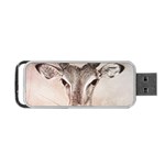 Antelope horns Portable USB Flash (One Side) Front