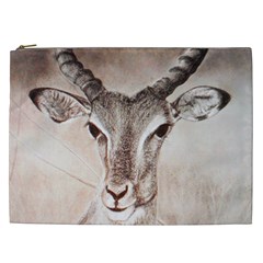 Antelope Horns Cosmetic Bag (xxl)  by TwoFriendsGallery