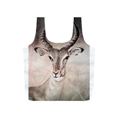 Antelope Horns Full Print Recycle Bags (s)  by TwoFriendsGallery